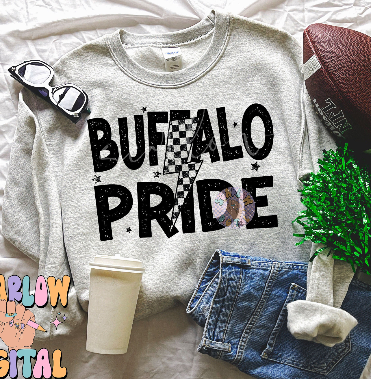 Checkered Bolt Buffalo