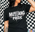 Checkered Bolt Mustang Pride