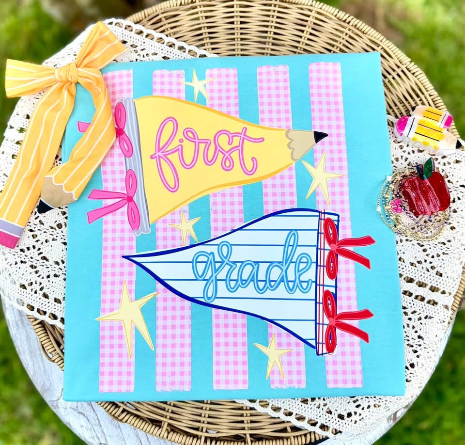 Cute Grade Level Pennants