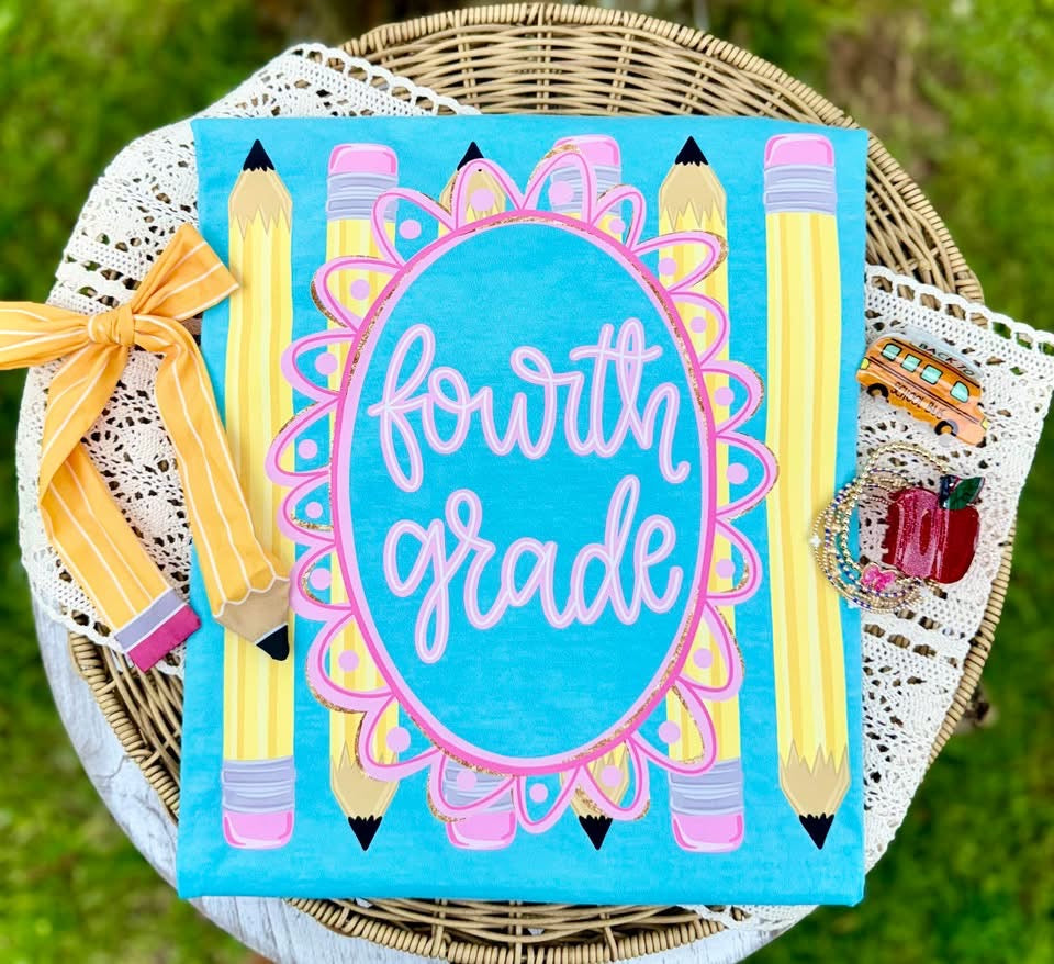 Pencil Grade Level Frames