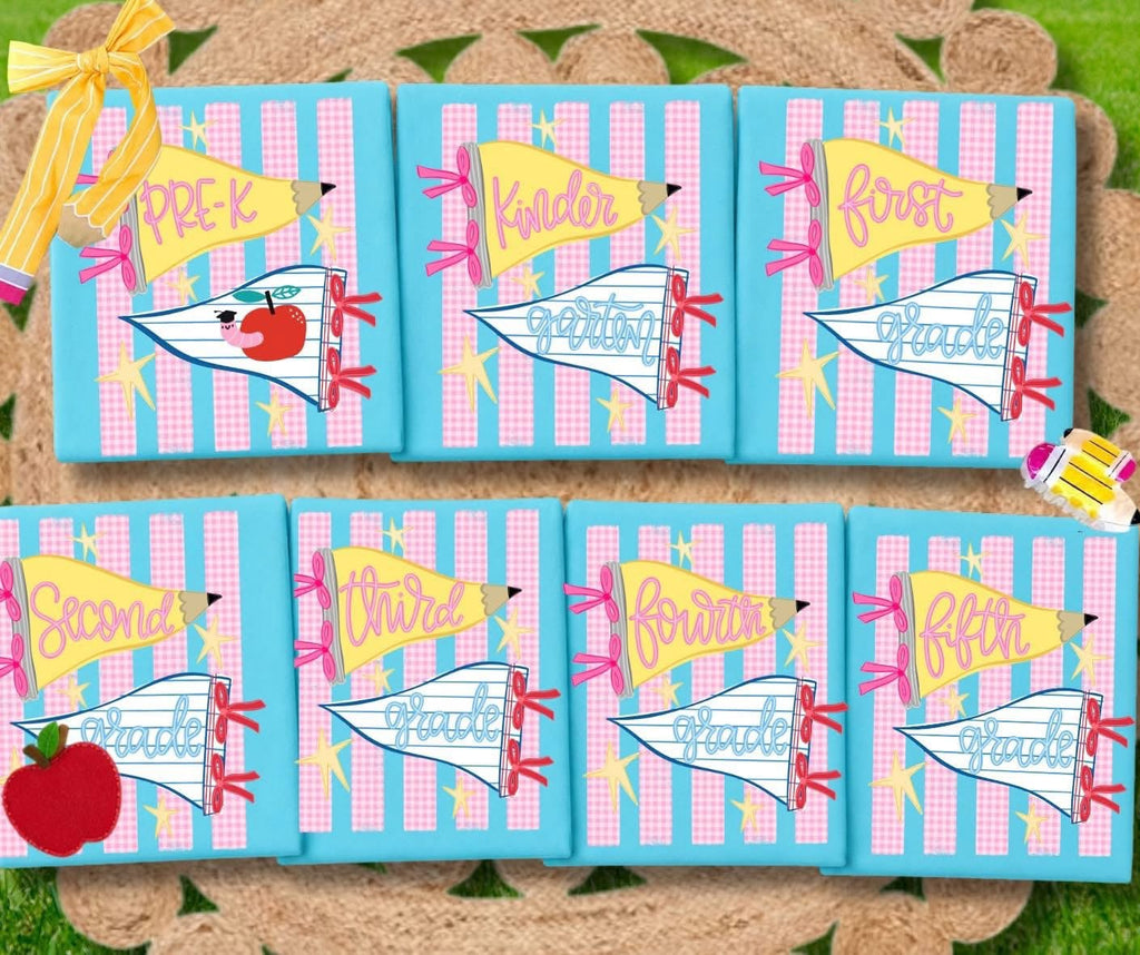 Cute Grade Level Pennants