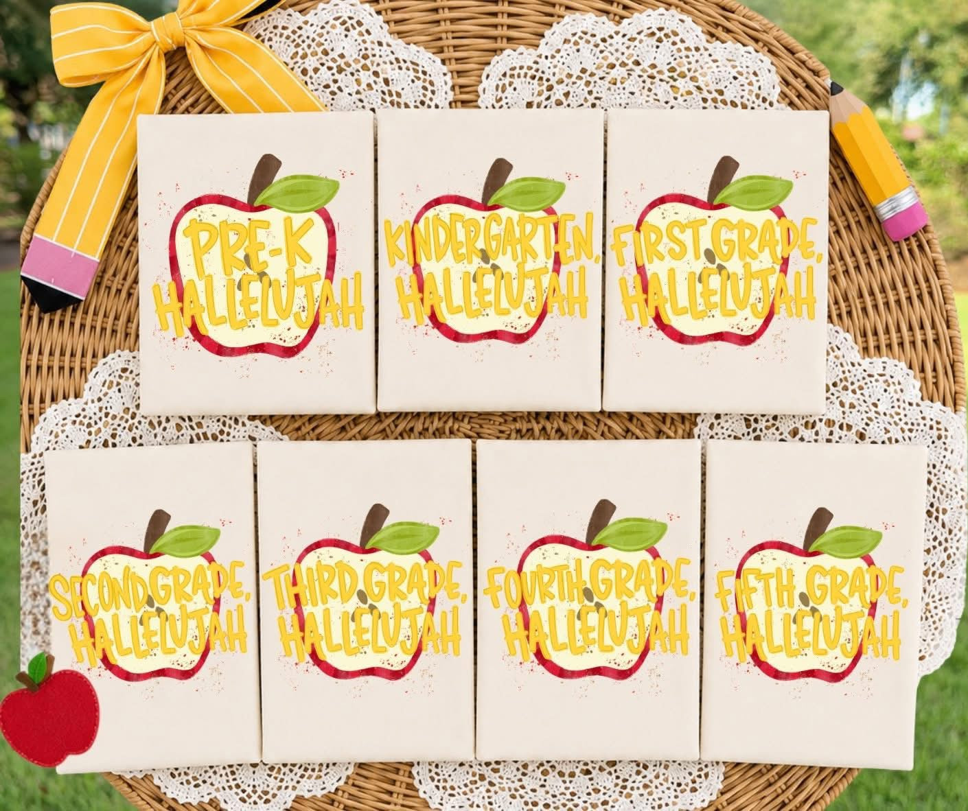 Hallelujah Grade Level Apples
