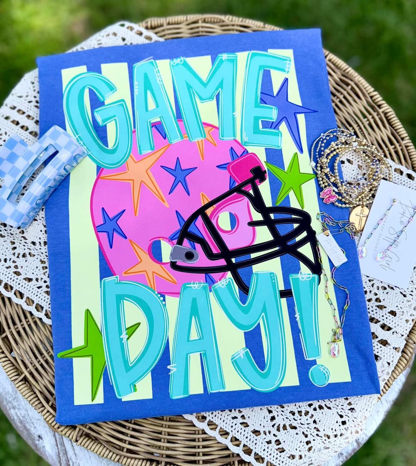 Cute Game Day Stripes