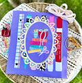 School Book Stack Frame