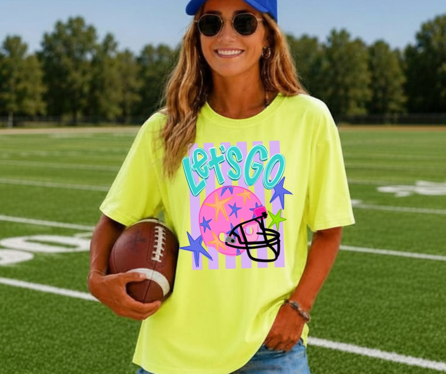Cute Game Day Stripes