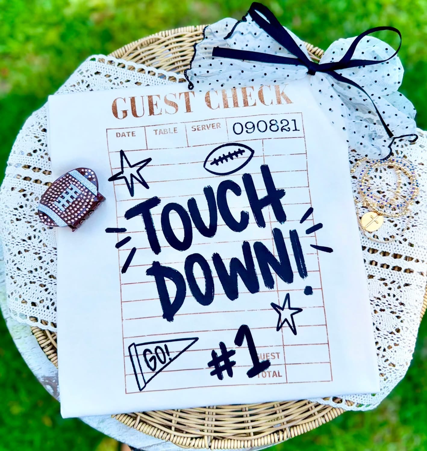 Touchdown Guest Check