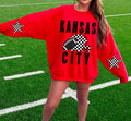 Kansas City Black and White Check