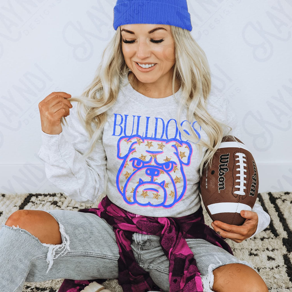 Bulldogs Glitter Star