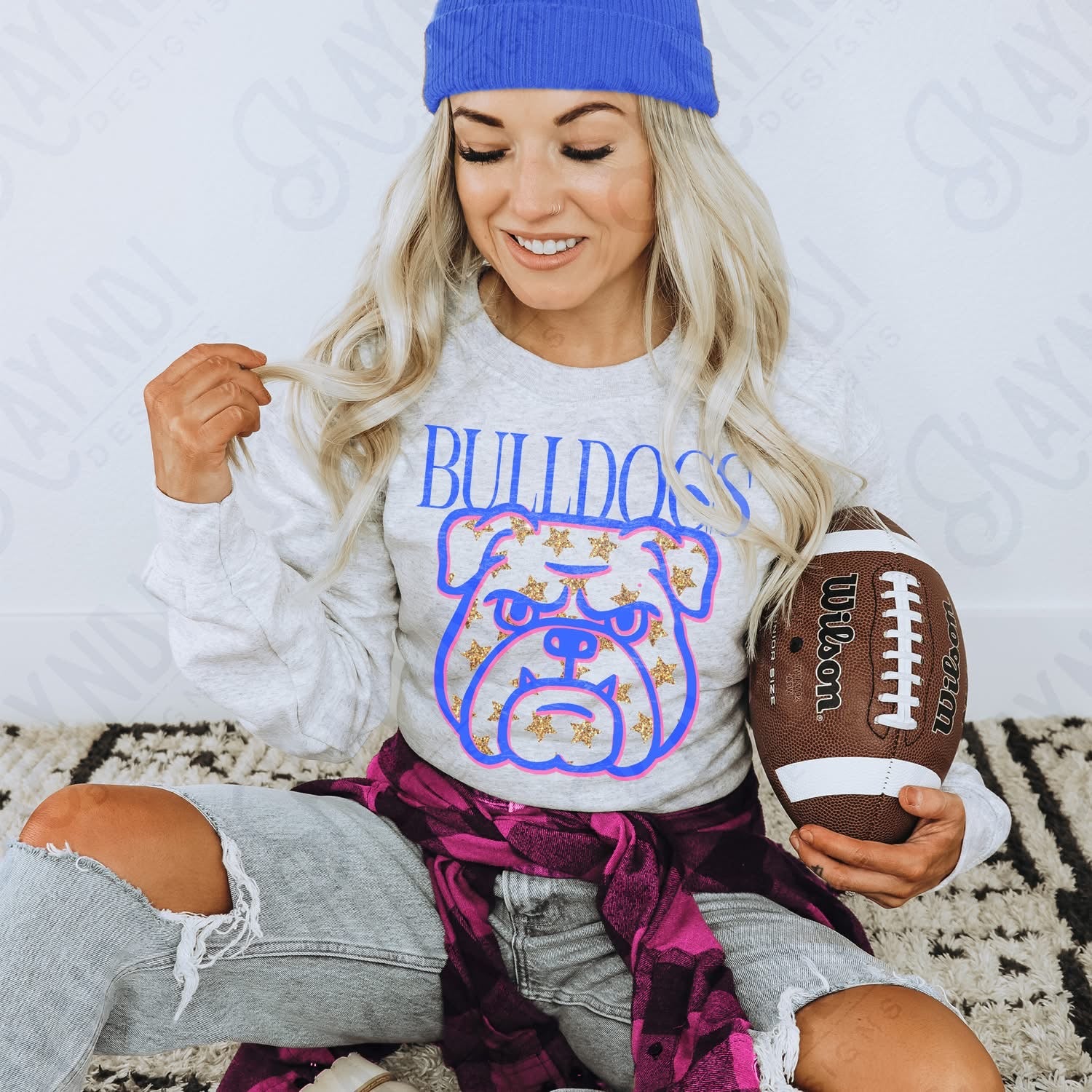 Bulldogs Glitter Star