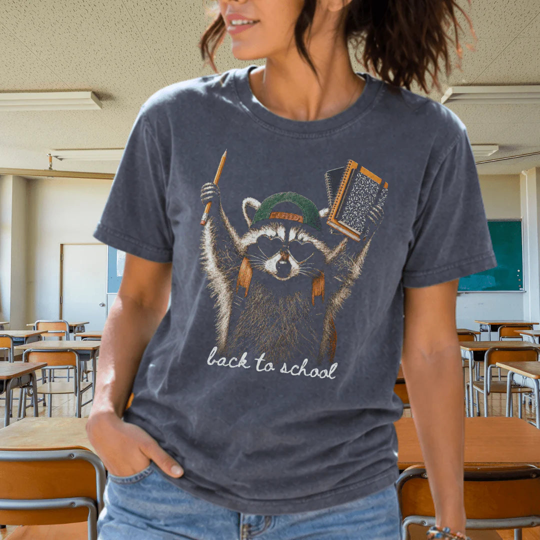 Back to School Raccoon