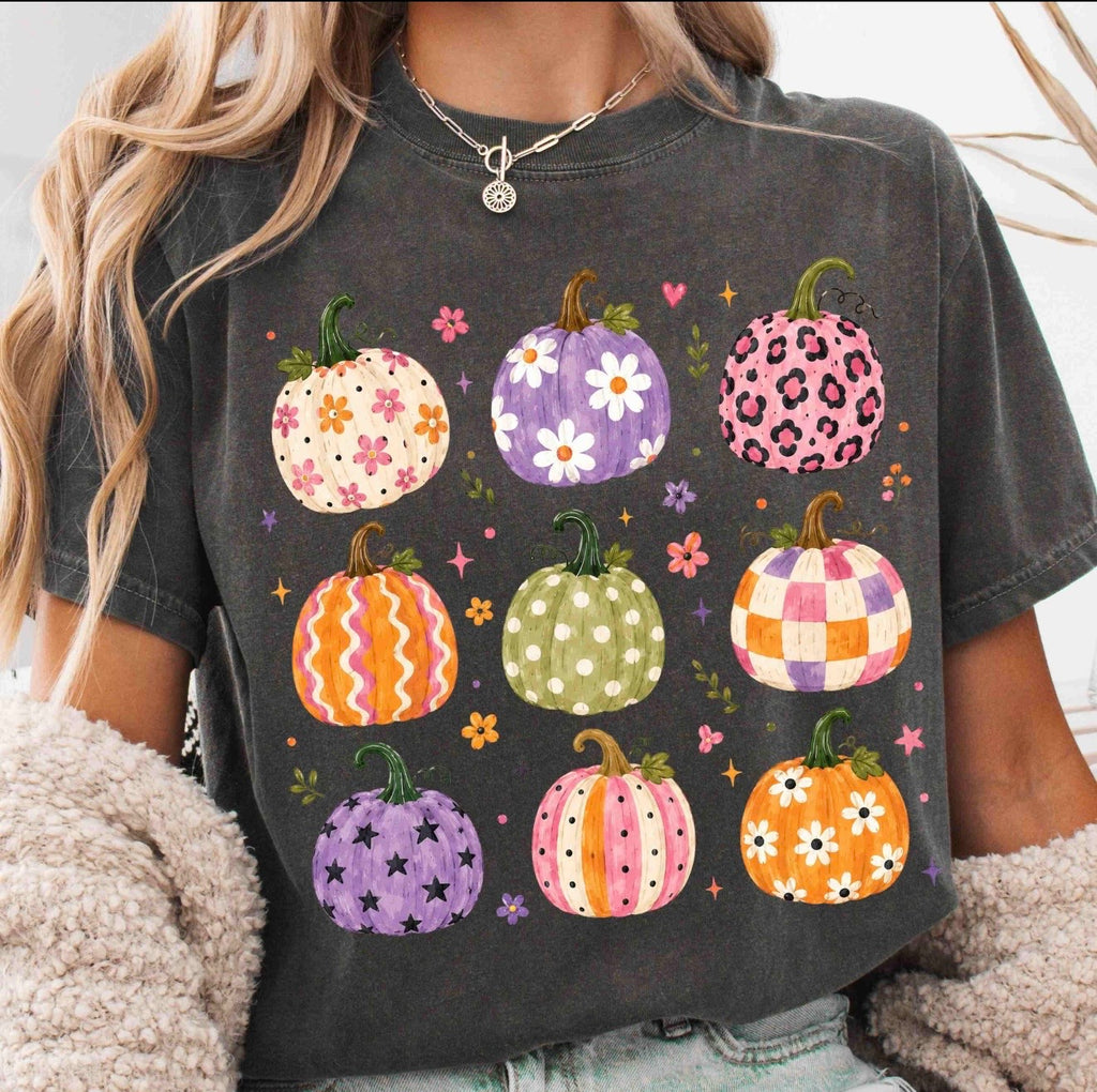 Cute Patterned Pumpkins