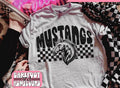 Checkered Mustangs