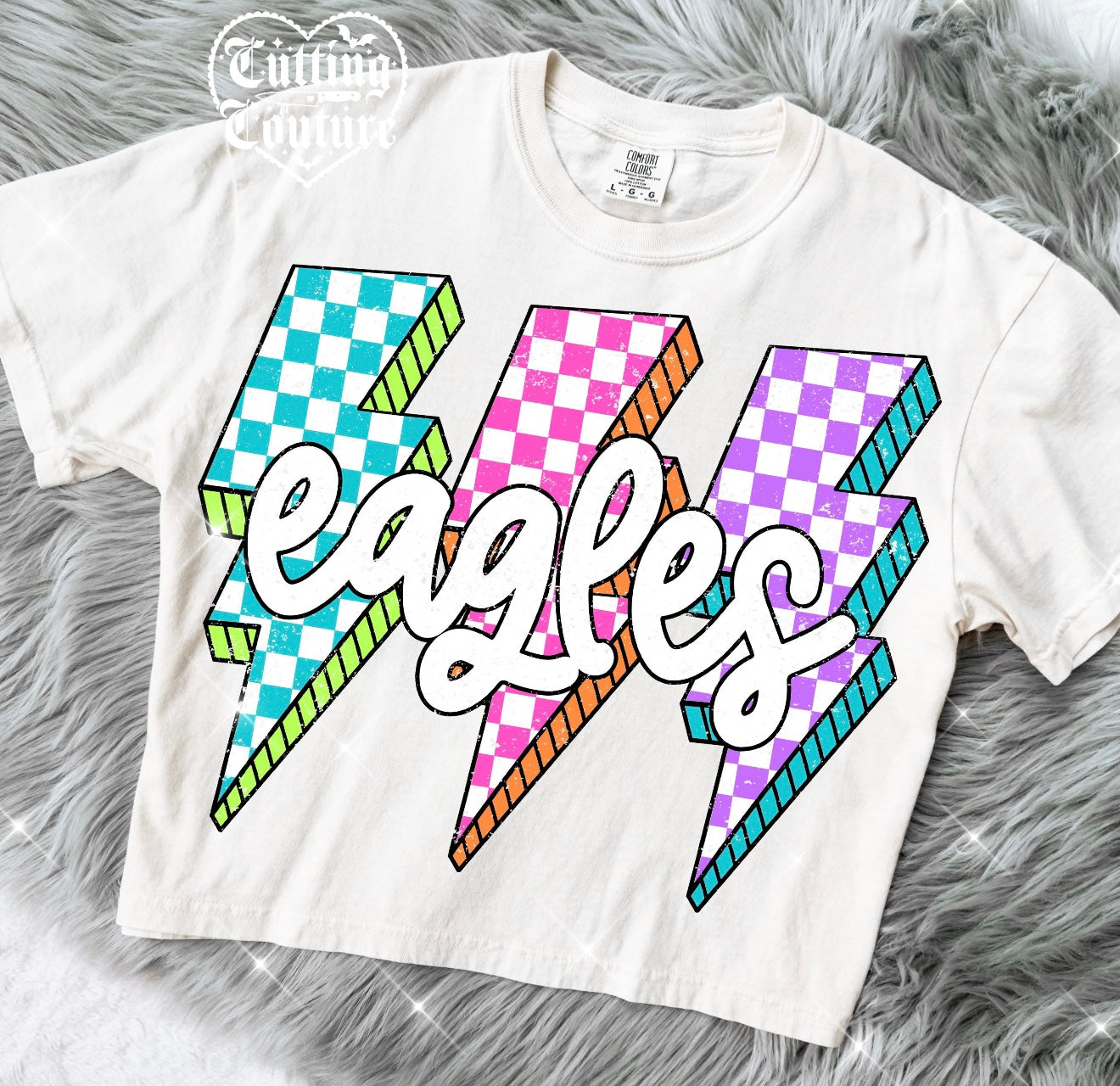 Eagles Checkered Bolts