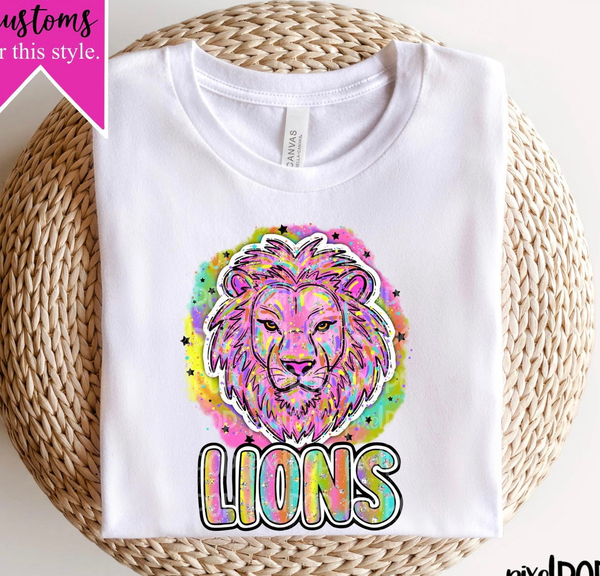 Pastel Lions