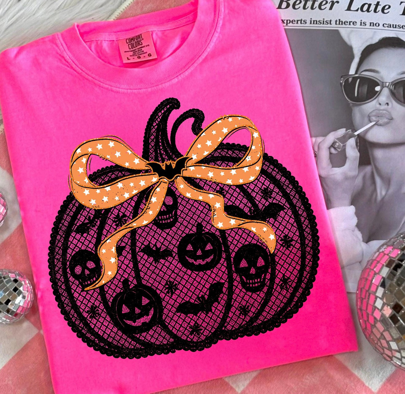 Spooky Lace Pumpkin
