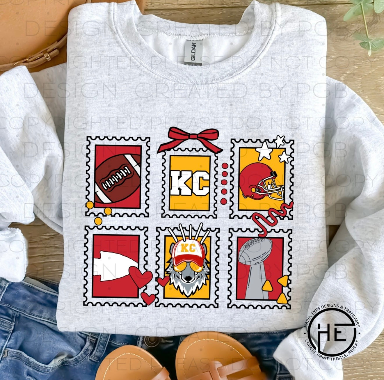 KC Football Frames