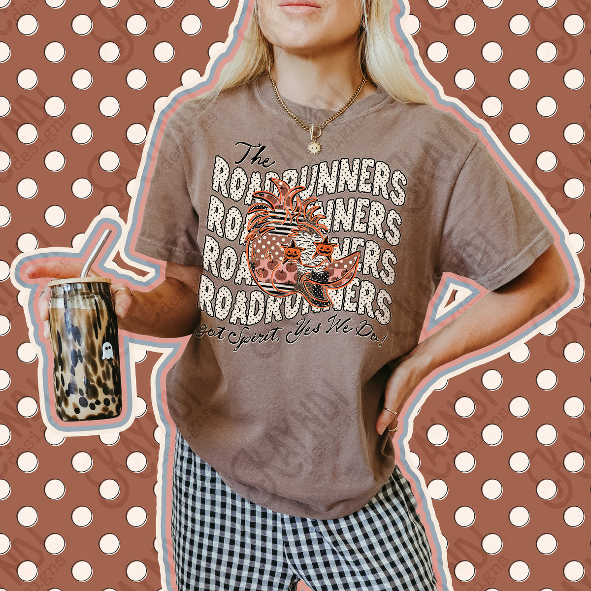 Patchwork Pumpkin Roadrunners