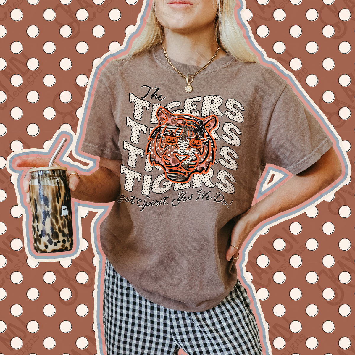 Patchwork Pumpkin Tigers