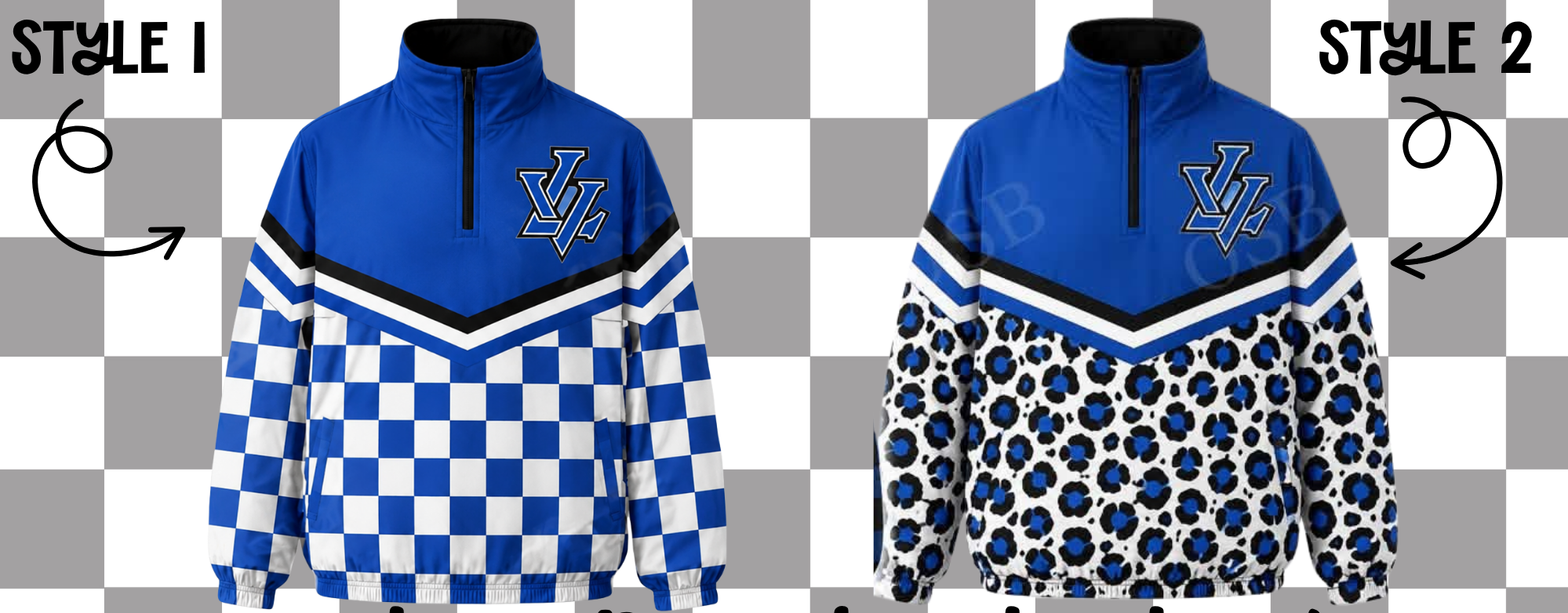 Leavenworth Pioneers Quarter Zip Windbreaker PRE-ORDER