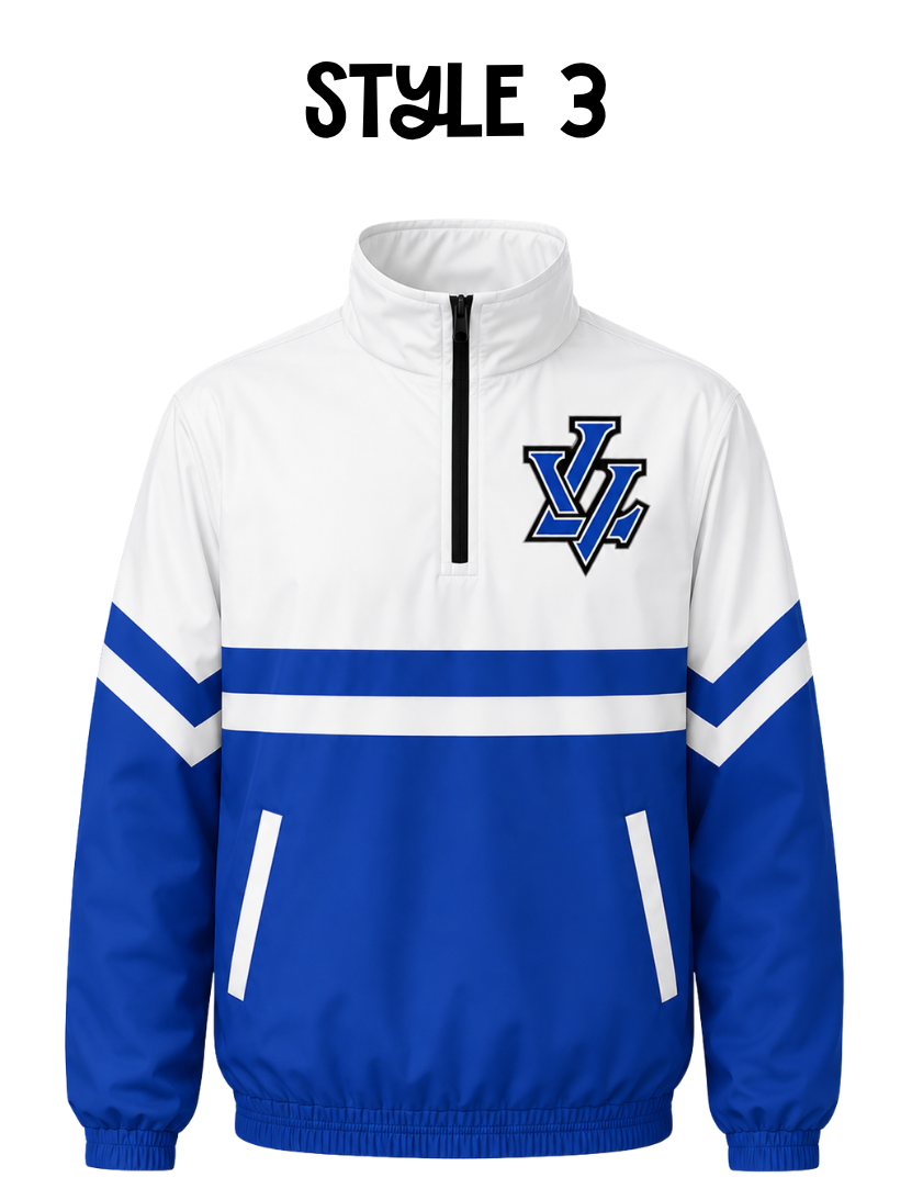 Leavenworth Pioneers Quarter Zip Windbreaker PRE-ORDER