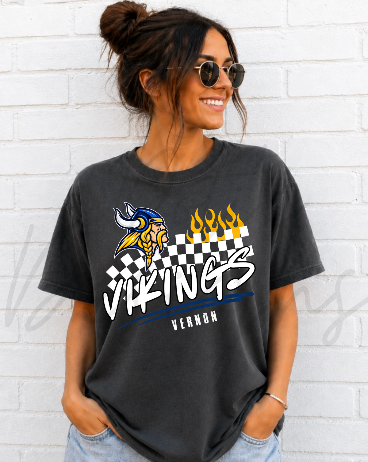Vernon Vikings Checkered