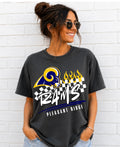 Pleasant Ridge Rams Checkered T-Shirt