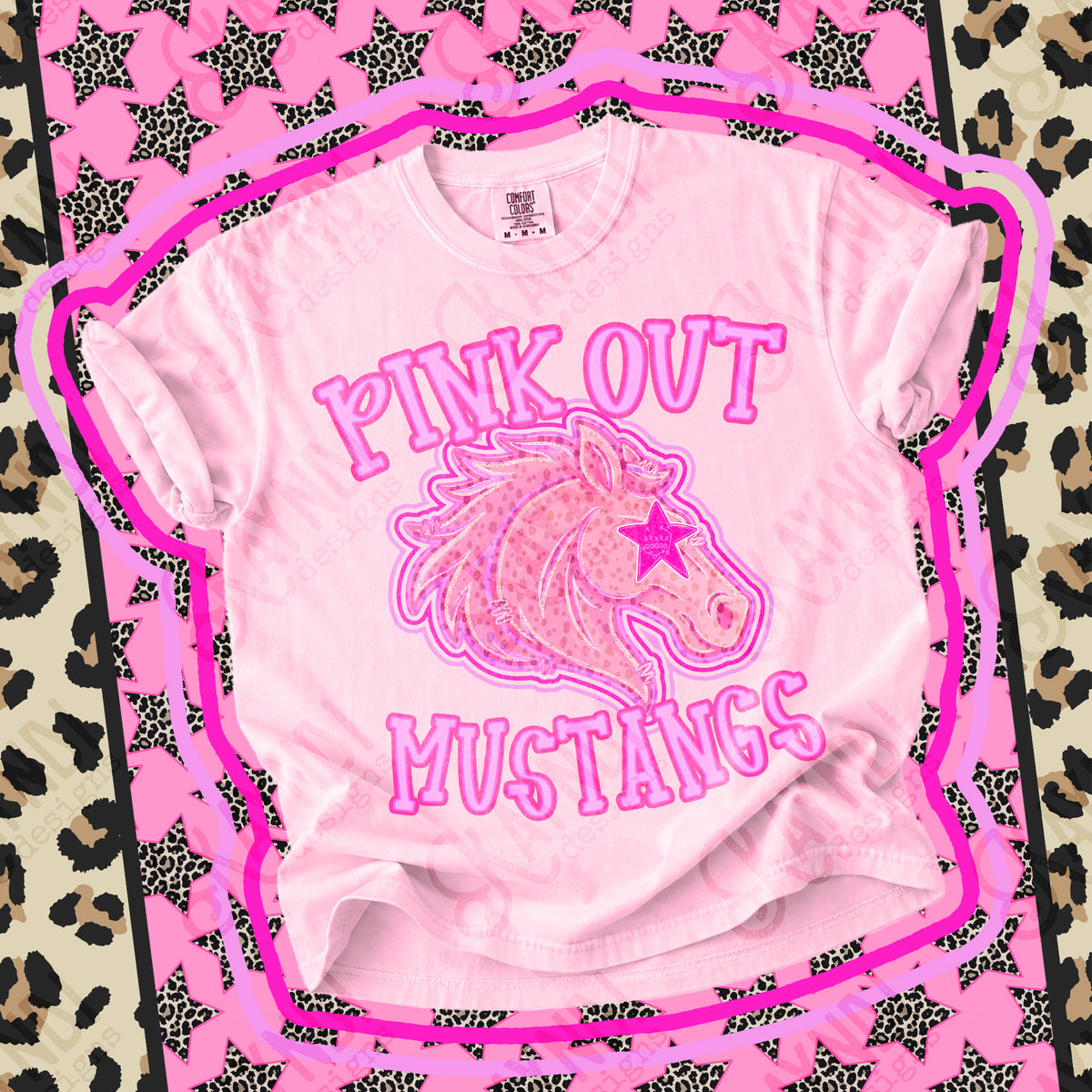 Mustangs Pink Out
